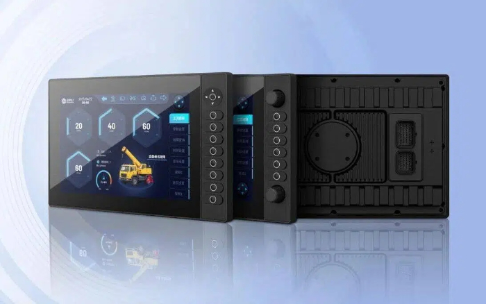 10寸移動機(jī)械顯示屏，CAN通信